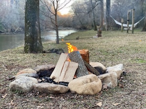 Relax with a Riverside Fire! 