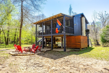 The Blue Heron Cabin!