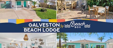 Galveston Beach Lodge by StayBeachBox is perfect for your upcoming family vacays!