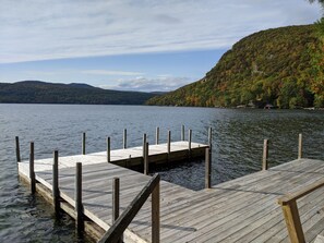 the dock looking NW