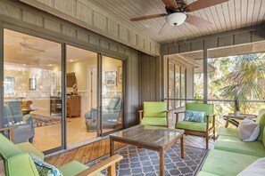 Screened porch