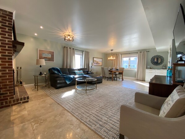 Living Room with Dining Area