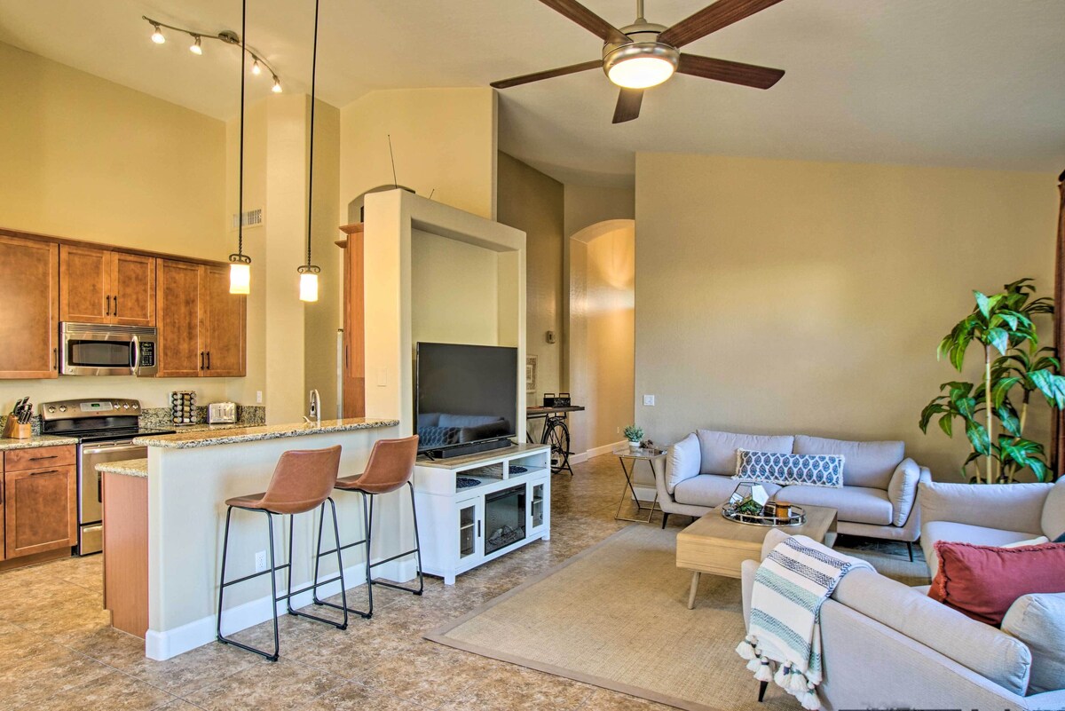 Modern Mesa Resort-Style Home with Fire Pit & Yard