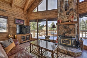 Living Room | Wood-Burning Stove