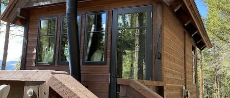 Front view of the cabin