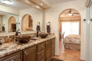 MASTER BATHROOM  DOUBLE VANITY SINK