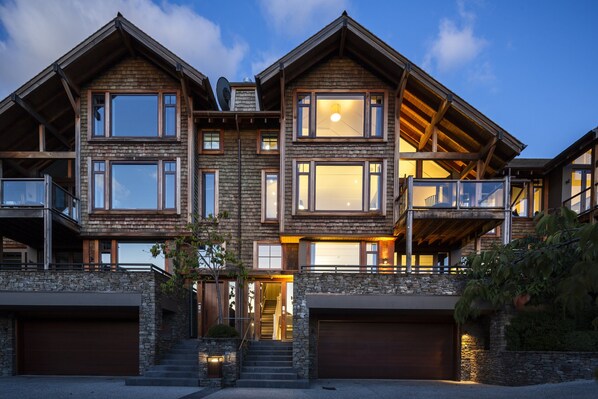 outside of property