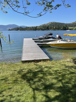 Private dock available for boat storage if arrangements are made in advance. 