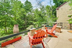 Exterior Space | Stairs Required