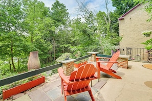Exterior Space | Stairs Required