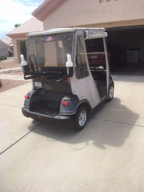 Street Legal Golf Cart Included