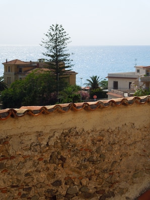 Kitchen window view. Gaze out to the sea while sipping an espresso.