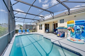 Private Backyard | Screened Lanai w/ Pool | Single-Story Home