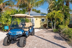 Golf cart included!
