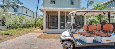 Magnolia Cottages by the Sea with Golf Cart - Georgia Peach at the Beach