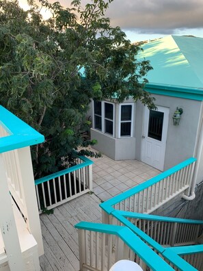 Stairs leading to Casita