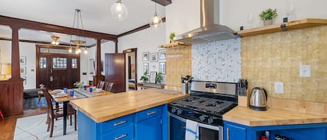 The Blue Suede Kitchen- Stocked with all the kitchen essentials