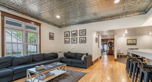 Great open-concept kitchen for a socializing and eating area
