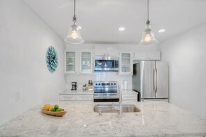 Beautiful upgraded kitchen.