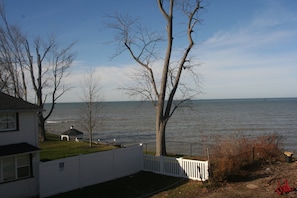 Deck view to lake