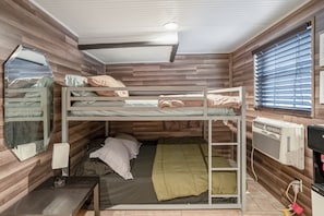 bunk bed with 2 full size beds