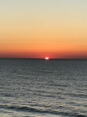 Sunrise from the back deck