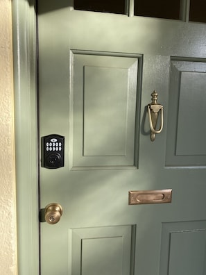 Keyless entry for your convenience and security.
