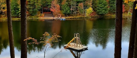 Fall colors (floating dock)