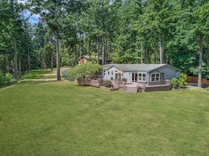 Play games or relax on this beautiful expansive lawn!