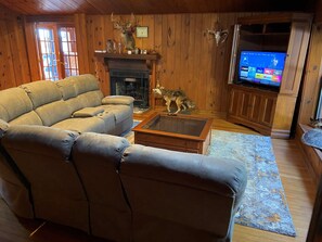 Living Room 42" TV with Amazon TV, Netflix