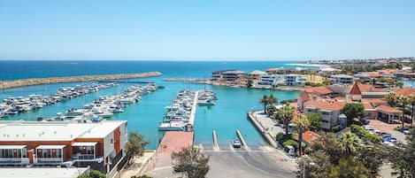 We are centre front to Mindarie Marina 