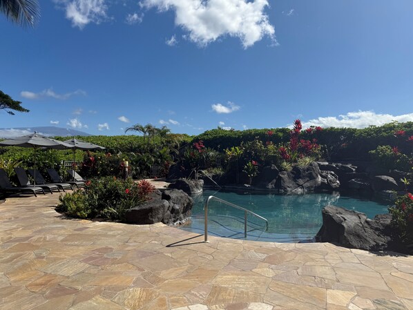 Property has 2 pool areas -- this one is 80 steps from the unit