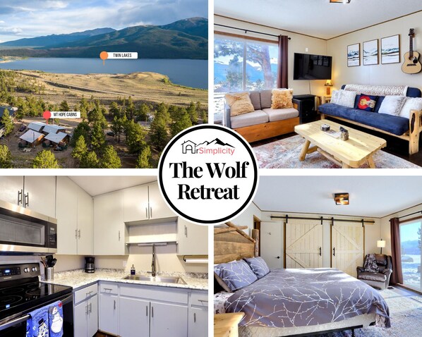 Find Peace and Adventure at Wolf Cabin—Your Alpine Escape with Stunning Twin Lakes Views and Endless Mountain Charm!