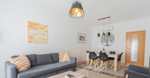 Dining room and living room