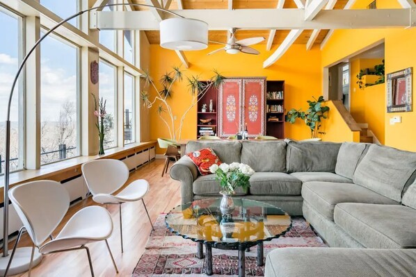 High ceilings