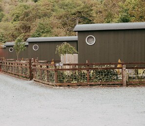 4 handcrafted shepherds huts 
