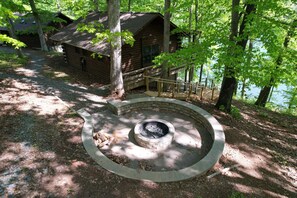 The Cabin at Pine Haven includes your own deluxe fire pit. Firewood is available for $25 or bring your own and enjoy an evening around a camp fire with your friends and family.