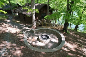 The Cabin at Pine Haven includes your own deluxe fire pit. Firewood is available for $25 or bring your own and enjoy an evening around a camp fire with your friends and family.