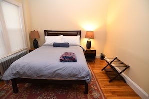 Bedroom 1 with Queen bed made by Copeland of Vermont