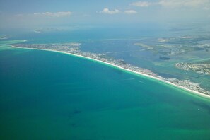 Anna Maria Island. Our home is about in the middle of the picture