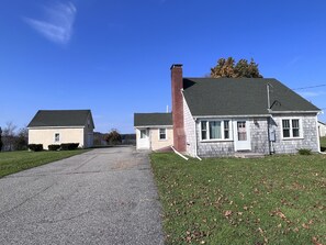 Adorable 3 bedroom cape, view from street.