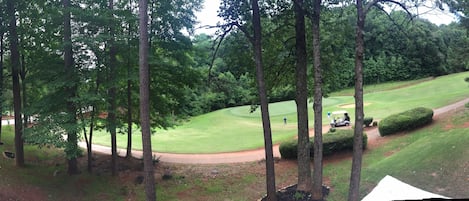 Golf course views. 
