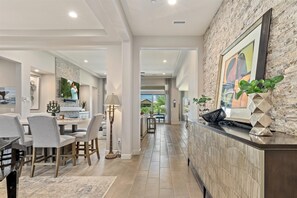 Entrance into the home