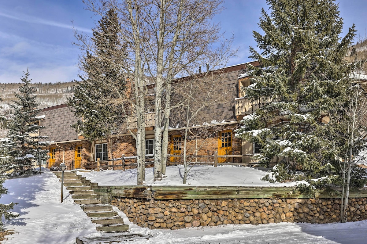 Prime East Vail Condo: Mountain Meets Modern!