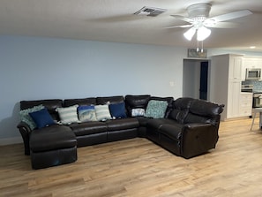 Sectional with Full Size Bed