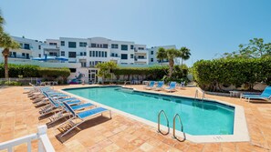 Lounge by the pool...