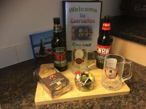 Enjoy some Welsh food and drink