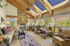 Stunning Views from Cozy Sitting Area