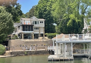 View from the lake