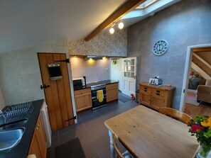 Oak pantry door